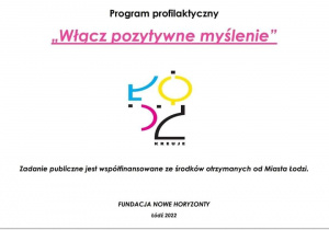 Plakat promujący program